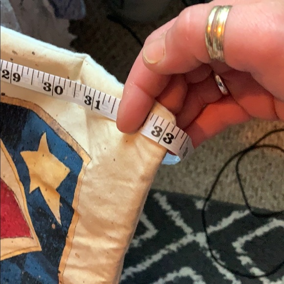 American Flag Cotton Hangable Wall Art - Picture 3 of 5